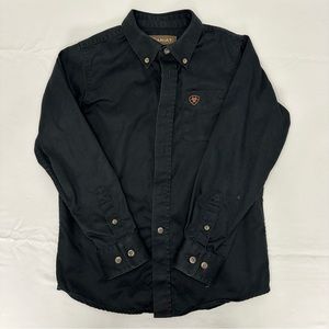 Ariat Long Sleeve Cowboy Shirt Boys Size XS/7 ***EXCELLENT CONDITION***